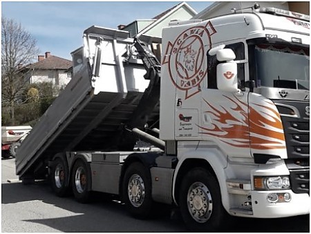 LKW Lenker/in für Abrollkipper für div. Transporte